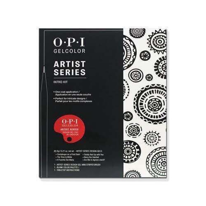 OPI GelColor Artist Series Design Gels Trio- Intro Kit (6 Colors)